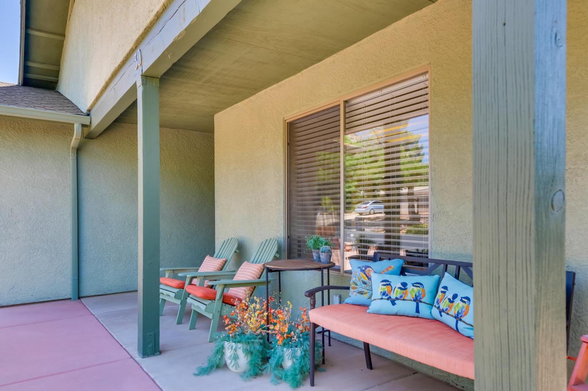 Red Rock Retreat With Patio 3 Mi To Downtown Sedona Exterior foto