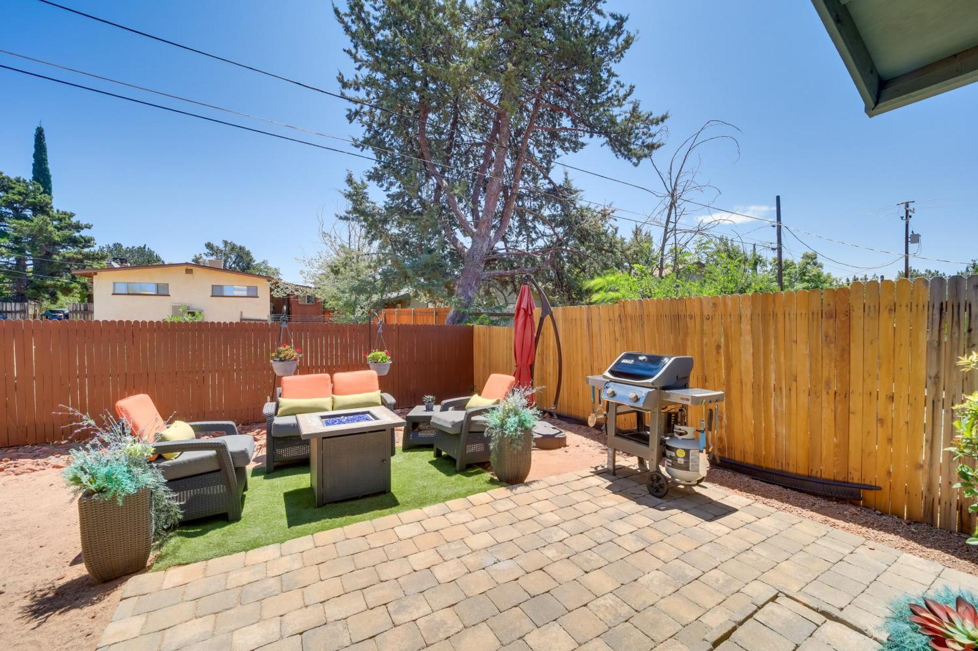 Red Rock Retreat With Patio 3 Mi To Downtown Sedona Exterior foto
